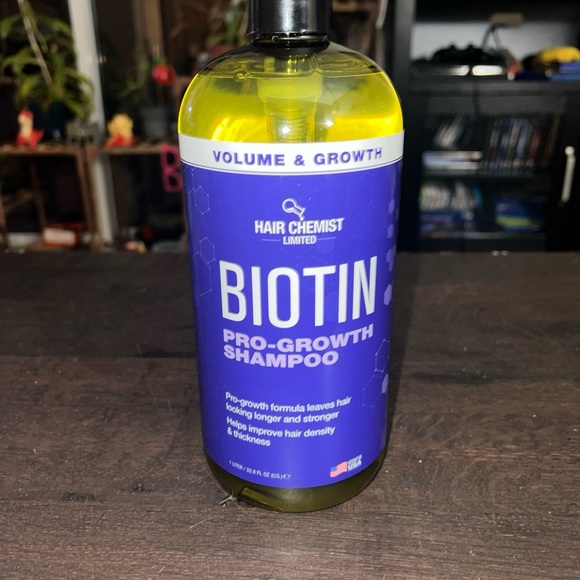 Hair Chemist Other - Biotin Pro-Growth Shampoo - Purple and Yellow